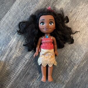 Disney Moana Adventure Doll with Red and Tan Outfit